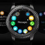 ساعت هوشمند سامسونگ مدل Gear S3 Frontier SM-R760 بند لاستیکی