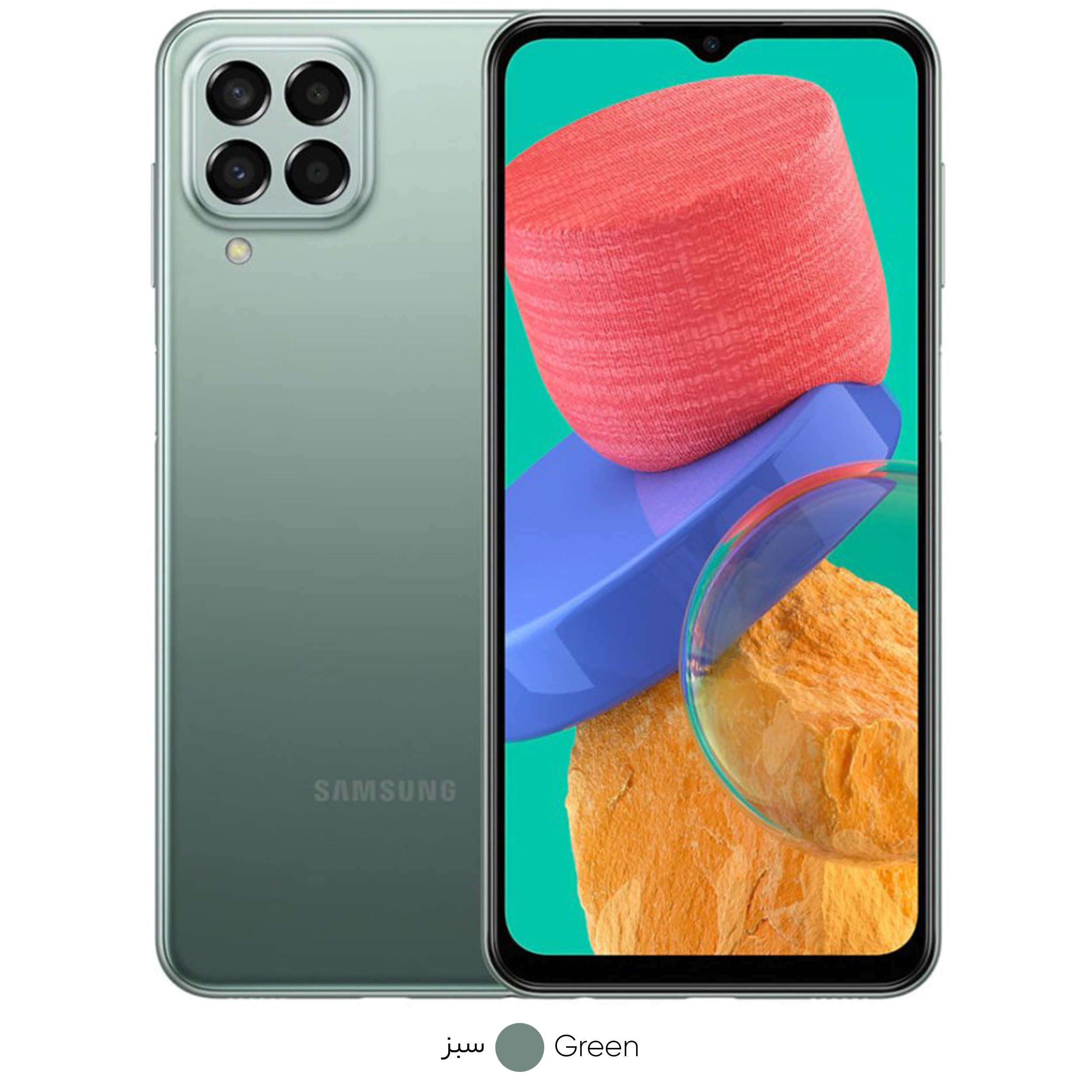 گوشی موبایل سامسونگ مدل Galaxy M33 5G SM-M336B/DS دو سیم‌ کارت ظرفیت 128 گیگابایت و رم 8 گیگابایت - اکتیو